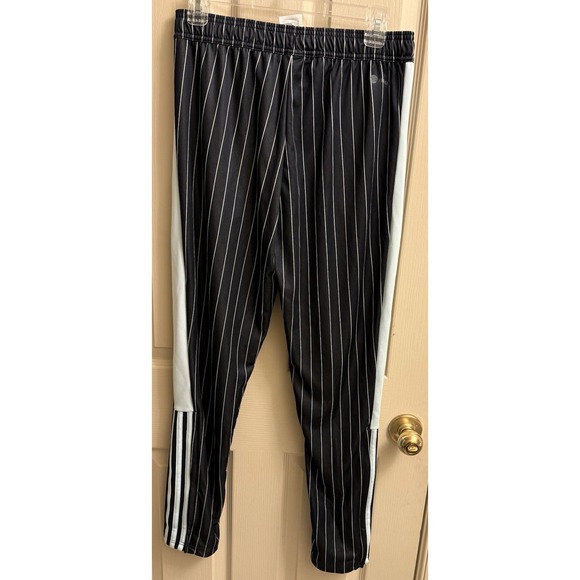 Adidas Tiro Pants Youth Large Pin Stripes VIP  Soccer Warm Up HC1311 New - Picture 8 of 8